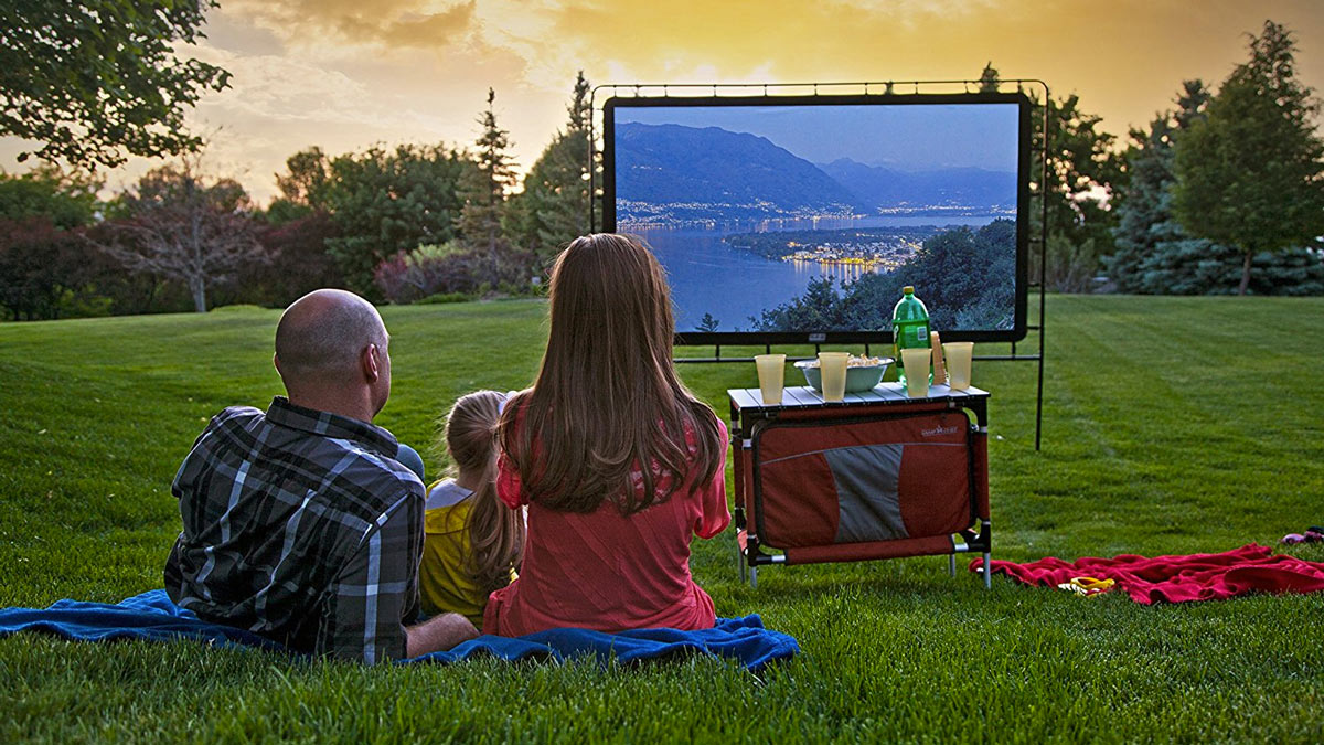120" Portable Outdoor Movie Screen 120" Portable Outdoor Movie Screen