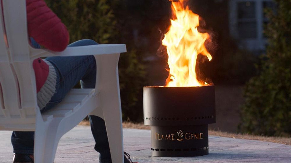 Flame Genie Wood Pellet Fire Pit
