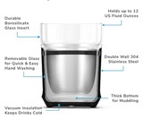 The Hybrid Cocktail Glass