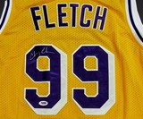 Chevy Chase Signed Lakers Fletch Jersey