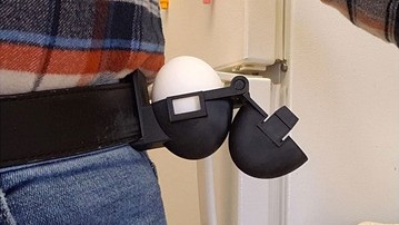 Tactical Belt-Mounted Egg Holster