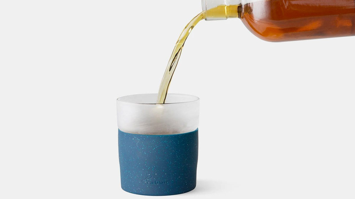 Rabbit Freezable Beer & Whiskey Glasses