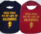 Baby Superhero Bib