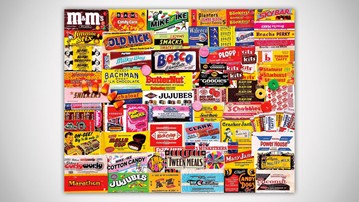 Candy Wrappers Jigsaw Puzzle