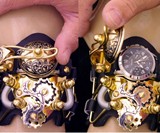 Steampunk Flip-Top Watches