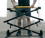 Bullbar Freestanding, Folding Pull-Up Bar