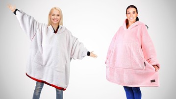 Sherpa Hoodie Blanket