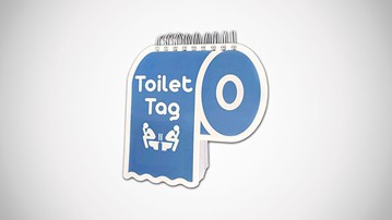 Toilet Tag Game for Adults Who Share the Same Potty Toilet Tag Game for Adults Who Share the Same Potty