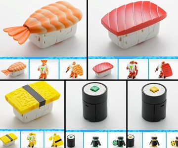 Sushi Transformers Sushi Transformers