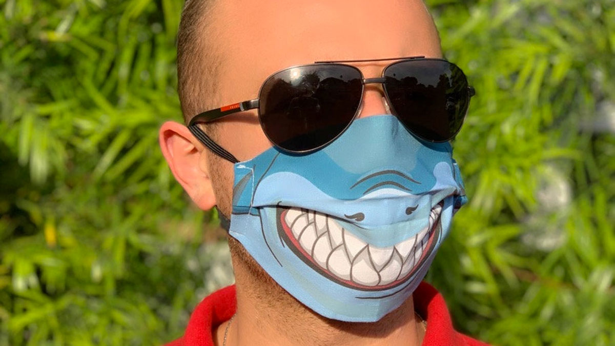 Shark Face Mask Shark Face Mask