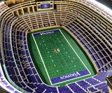 Football Stadium Lights End Table