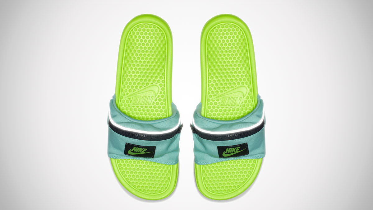 Men's Nike Benassi JDI Fanny Pack Slide Men's Nike Benassi JDI Fanny Pack Slide