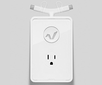 Rabbit Charger Outlet Cover with Retractable Cord Rabbit Charger Outlet Cover with Retractable Cord