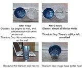 Pure Titanium Beer Mug
