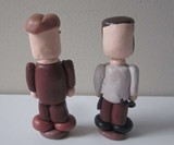 Mini Dwight and Mose