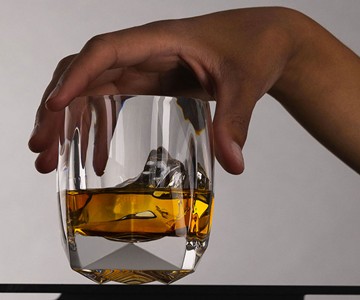 Rauk Heavy Tumbler - Crystal Whiskey Glass