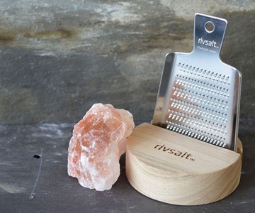 Rivsalt Rock Salt & Grater Set