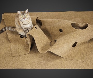 The Ripple Rug Cat Play Mat The Ripple Rug Cat Play Mat