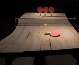 Custom Wood Ping Pong Table
