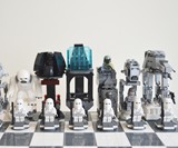 Planet Hoth LEGO Chess Set - Figure Front View