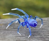 Glass Symphony Glass-Blown Spiders