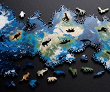 Icosahedral Projection Earth Puzzle