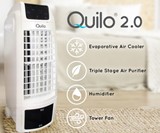 Quilo 2.0 - 4-in-1 Smart Fan with Air Purification