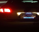 LumiSign Custom LED License Plate Frame