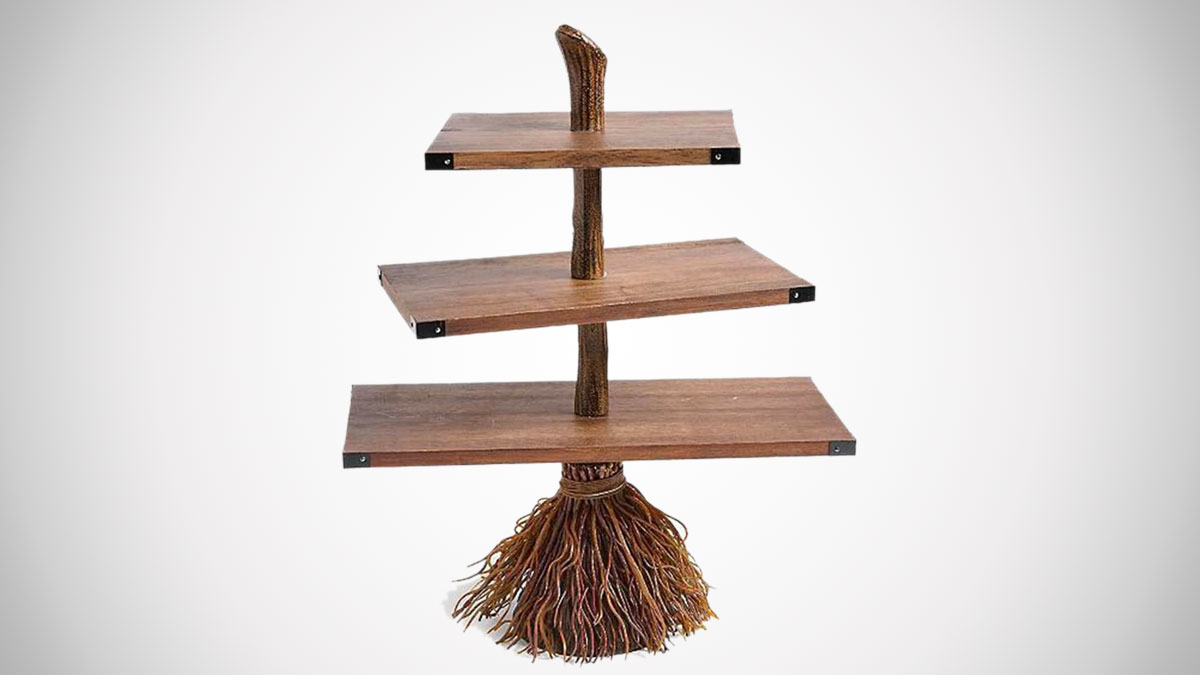 Halloween Broomstick Snack & Appetizer Stand Halloween Broomstick Snack & Appetizer Stand