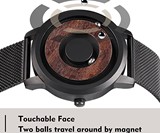 Wood & Magnetic Ball Bearing Watch