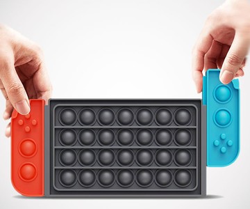 Nintendo Switch-Style Pop Bubble Fidget Toy