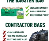 Bagster Dumpster in a Bag - Holds up to 3,300 Pounds