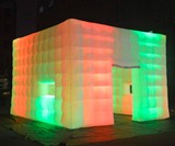 Inflatable LED Air Cube Tent