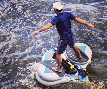 WaterBlade Stingray Motorized Stand Up Paddleboard WaterBlade Stingray Motorized Stand Up Paddleboard