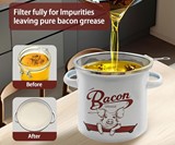 Bacon Grease Storage Container