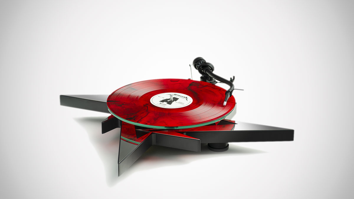 Pro-Ject x Metallica Ninja Star Turntable Pro-Ject x Metallica Ninja Star Turntable
