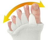 Toe Separator Socks for Alignment & Relief