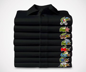 Lacoste Netflix Polo Shirt Collection Lacoste Netflix Polo Shirt Collection