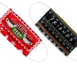 Ugly Christmas Face Masks