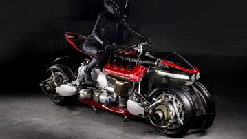 Lazareth LMV496 Flying Motorcycle