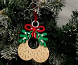Well Hung Naughty Christmas Ornament