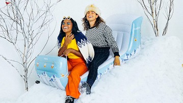 Giant Inflatable Snow Sleigh