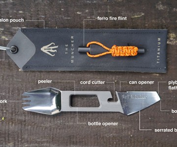 The Muncher Titanium Multi-Utensil