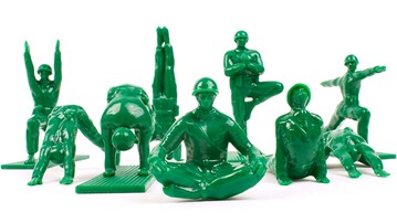 Yoga Joes Army Men Yoga Joes Army Men