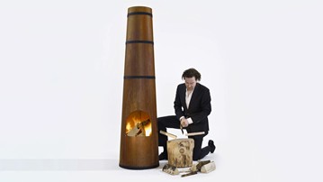 Smokestack Outdoor Fire Pit