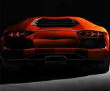 Lamborghini Aventador LP 700-4 - Back View
