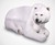 Polar Bear Garden Bench
