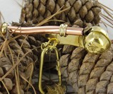 Bosuns Nautical Whistle Brass Keychain