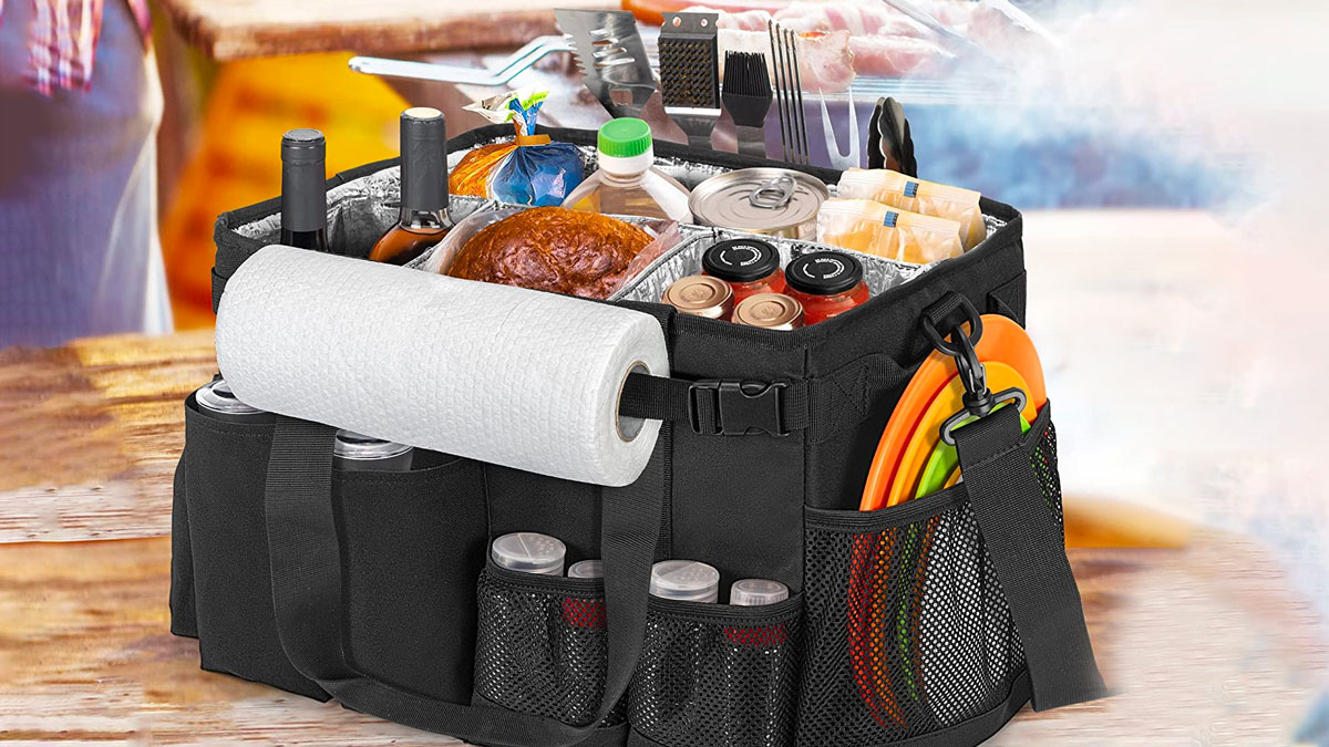 Outdoor Cooking Food & Utensil Carrier Outdoor Cooking Food & Utensil Carrier