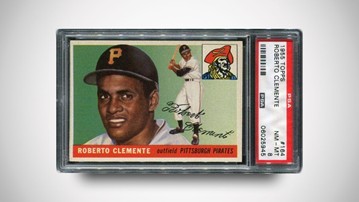 Roberto Clemente 1955 Topps Rookie Card (#164) Roberto Clemente 1955 Topps Rookie Card (#164)